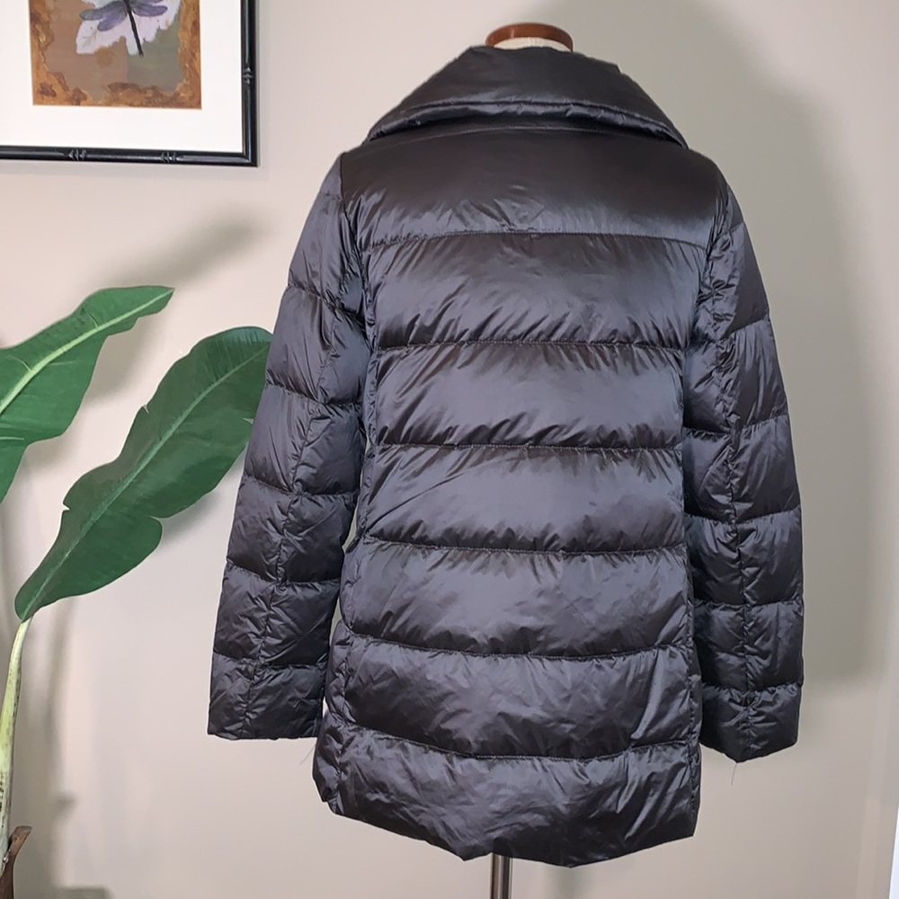 Basler Down Quilted Puffer Jacket Coat, Black, Wo… - image 8